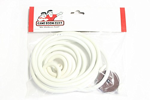 Game Room Guys White Ring Kit for Chicago Coin Pirate Gold Pinball Machine