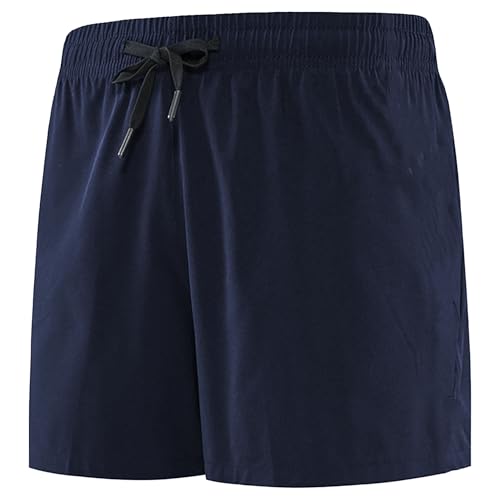 Shorts deportivos para hombre con bolsillos miniatura 1
