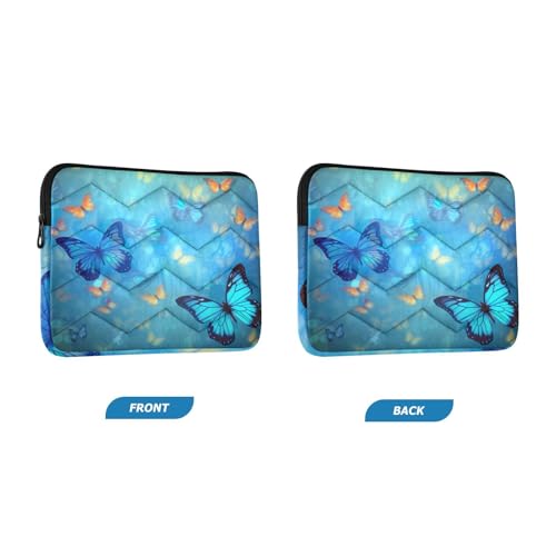 Funda para laptop 13-14 pulgadas azul impermeable y a prueba de golpes miniatura 2