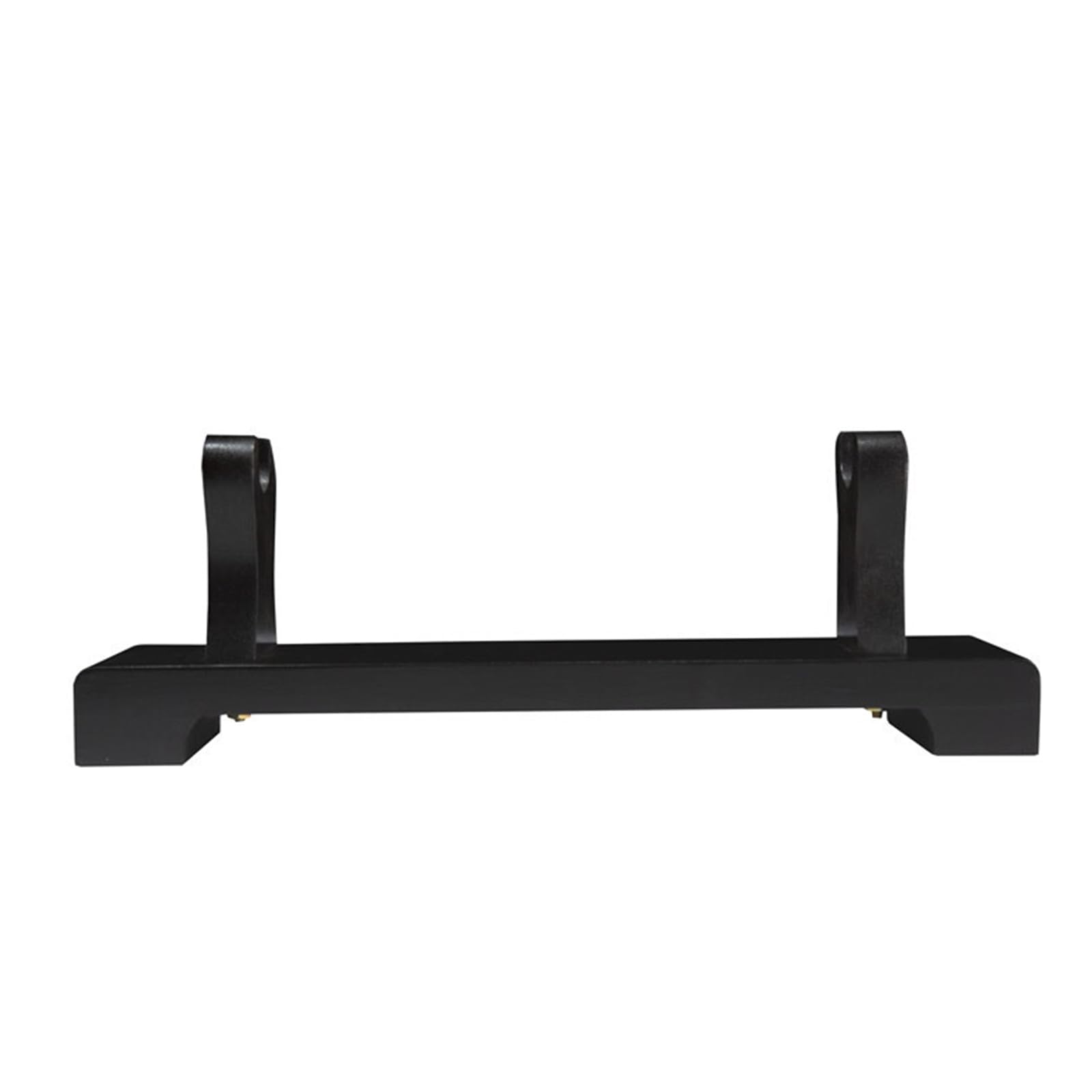 LYVQZPWLR Sword Katana Holder Stand， Multicolor Wooden Sword Rack Holds 1 Katana,Bokken,Tai Chi,Lightsaber,Flute 38x8x13cm(Black)
