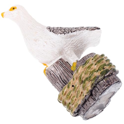 DIYEAH 4 Piezas Figuras de Decorativas de Resina Estatuas de Aves Náuticas para Jardín Hogar y Oficina Adornos Compactos y Estables para Exteriores Interiores