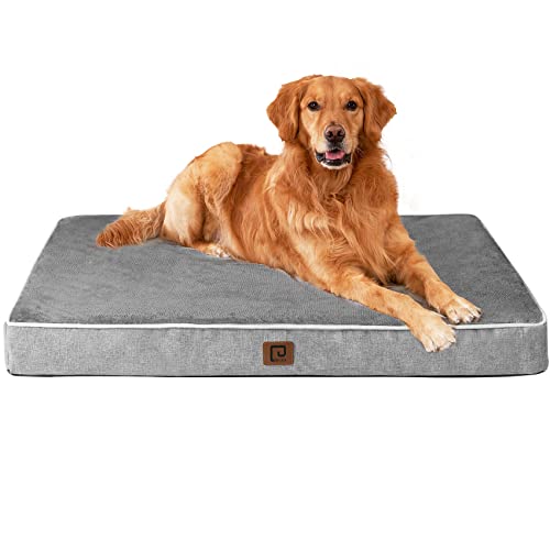 EHEYCIGA-Memory-Foam-Dog-Beds-for-Large-Dogs-Orthopedic-Waterproof-Large-Dog-Bed-for-Crate-Pet-Mat-with-Washable-Removable-Cover-and-Non-Slip-Bottom-Grey