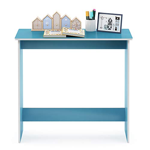 Image of FURINNO Simplistic Study Table, Light Blue
