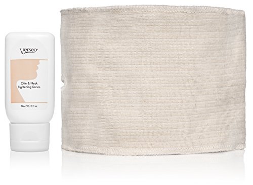 Verseo Anti-Cellulite Neck Cream and Skin-Tightening Massager for Jawline and Chin Lift