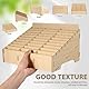 DOITOOL30 Gitter Mehrfachraster Handygarage Schule, Khaki Mobiltelefone Schule Handy Aufbewahrungsschrank, Aufbewahrungsbox Holz Mit Fächern, Handy Hotel Handyhotel Schreibtisch Organizer(30 Gitter)