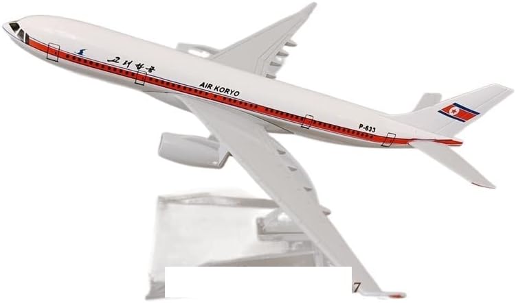 for: Alloy Metal Korean Air Koryo Airbus A330 Airline Die-Casting Model Aircraft