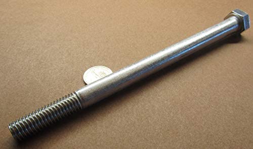 18-8 Stainless Steel Hex Bolts PT 5/8"-11 Thread x 9.00" Long 1 pc