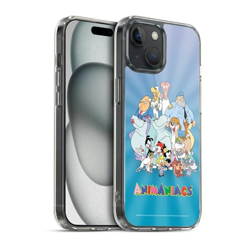 Funda Animaniacs para iPhone 15 evita arañazos con esta silicona suave