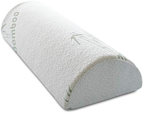InteVision Four Position Support Pillow (20.5" x 8" x 4.5") Bamboo Cover - Provides Best Support for Sleeping on Side or Back - Helps Relieve Back Pain