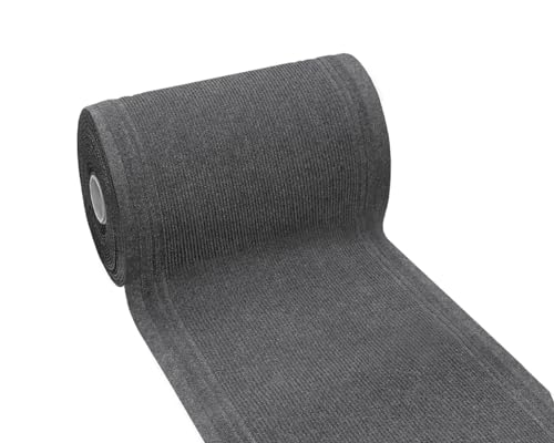 emmevi Passatoia Antiscivolo Ingresso Al Metro h67 Su Misura Tappeto Moquette mod.PASSAT GRIGIO ANTRACITE