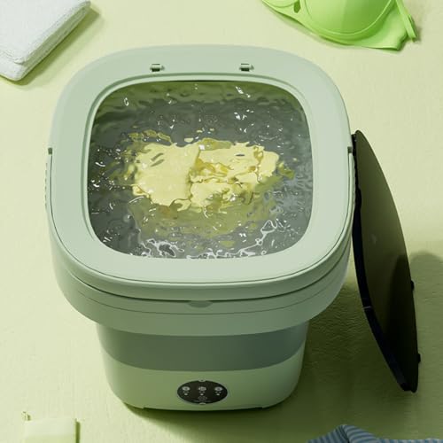 Mini laveuse pliable idéale pour appartement compact et linge de bébé - 4