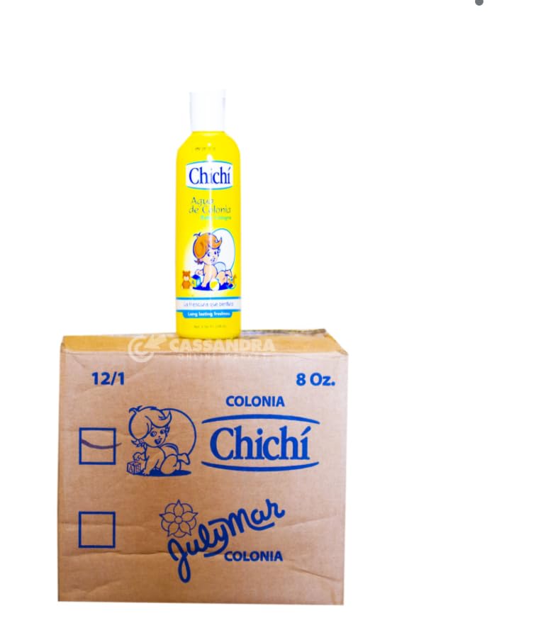 Chichi Baby Cologne (Aqua De Colonia) 8oz Long lasting Freshness case of 12 pcs