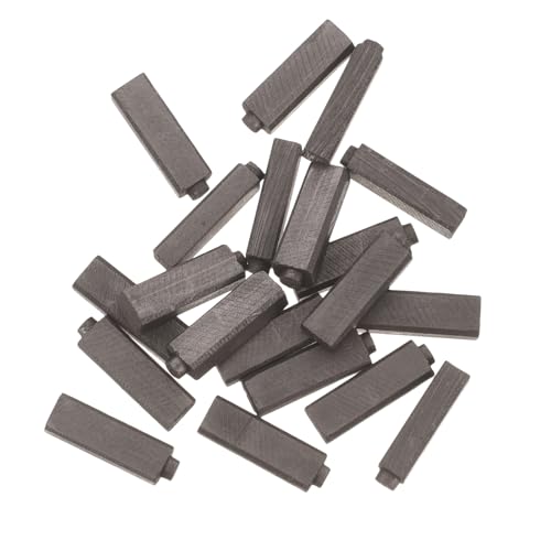SOLUSTRE Escobillas de Motor de Carbón para Secador de Aire Cabello, Repuesto de 20 Piezas Compatibles Secadores de Pelo Eléctricos, Accesorio de Carbono para Motor del Soplador, Uso