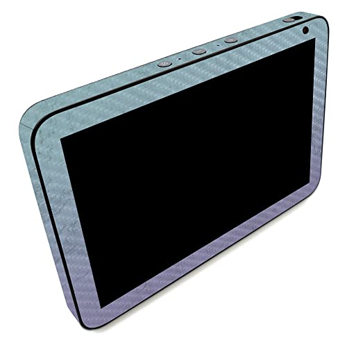 Image of MightySkins Carbon Fiber Skin Compatible with Amazon Echo Show 8 (Gen 2) - Gradient Marble | Protective, Durable Textured Carbon Fiber Finish | Easy to Apply
