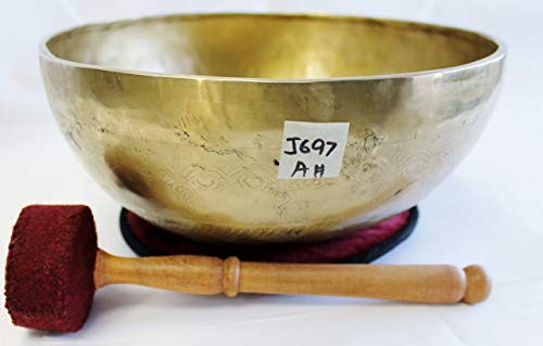 Bol tibétain Royal Kurta J697 l'éveil du troisième œil par le son A#