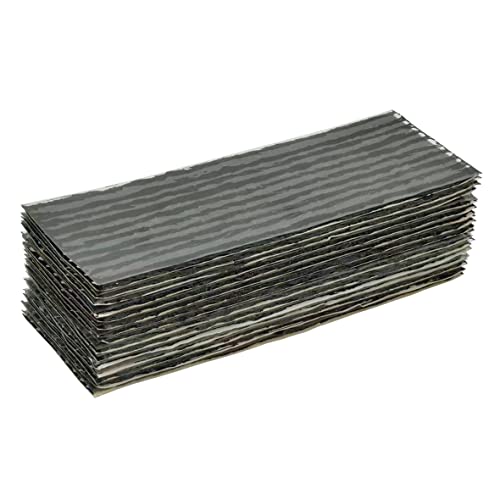 Image of TS-235D150 Tire Repair Strings 150pcs, Tire Repair Plugs 200 x 3.5 mm / 8 inch x 0.14 inch Thin Black Rubber Strips for Car, Bike, UTV, ATV