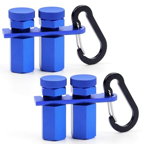 4PCS Tall Stair Gauges for Framing Square with Holder&Carabiner Knobs,Versatile Circular Saw Layout Tool for Metal Stair Stringer,Stair Guage Knob Tool for Carpentry Squares,Stairs&Rafter Gauge Clamps