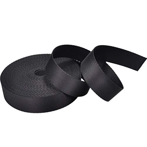 Preisvergleich Produktbild ULTECHNOVO Gepäckgurte 50 M Lange Rucksackgurte Praktisches Bündel Gürtel Reisezubehör Zurrgurte für Rucksackkoffer (Schwarz)