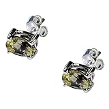 Edelstein: natürliche, echte Zitrone Quarz Ohrring handgefertigten indischen Schmuck Handgefertigt.