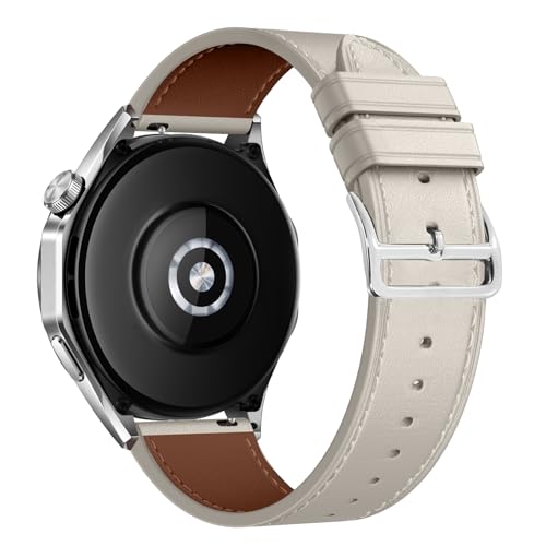 RanBluu 22 mm �o���h Huawei Watch 5 /Watch GT 5 /GT 5 Pro 46mm /Watch GT 5/GT 4 /GT 3/GT 2 46mm �Ή� ���U�[�ւ��X�g���b�v �t�@�[�E�F�C �p �����o���h �X�}�[�g�E�H