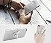 [Gift Choice] Kickstand Phone Ring Stand Holder 2 Pack (Black&Silver) 360 Rotation Cell Phone Grip Universal Smartphone for Apple iPhone 7 Plus 6 6S 5 5S Samsung Galaxy Note, Tablet and Ipad pipigo