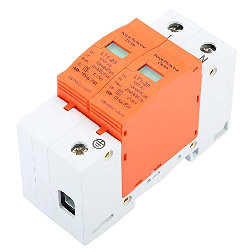Gerioie Residential Surge Protection Device, Surge Arrester Device, 2P