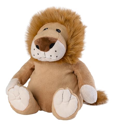 Bouillotte peluche lion amovible micro-ondes pour soulager les tensions