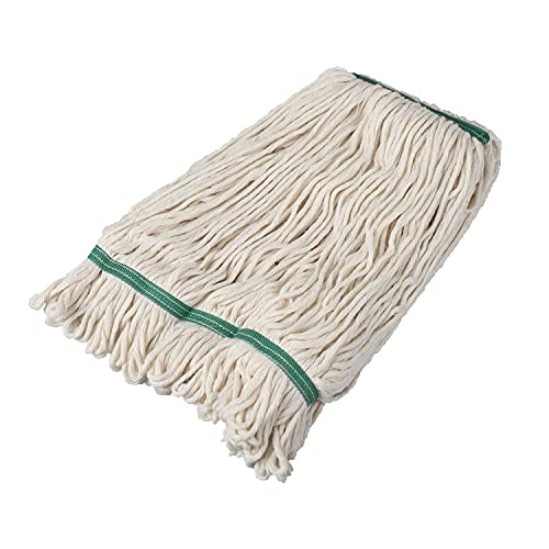 OFO Loop-End Cotton String Mop Head,Heavy Duty String Mop Refills, Mop Head Replacement for Home/Industrial/Commercial Cleaning, 3-Packs