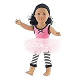 Have Fun Outfit with Tutu Skirt | 18 Inch Doll Clothes Fits American Girl Dolls | Includes 18” Accessories. Gift-Boxed!