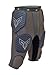 Alleson Athletic Men's Integrated 7 Padded Football Girdle XXXX-Large Charcoal/Lime