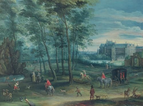Art Posters le Parc du Vice-royal Bruxelles Tableau Imprimer Murale 60x90cm