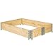 Produktbild TecTake Hochbeet Rahmen faltbar 120 x 80 x 19 cm - Diverse Mengen - (1x Hochbeet | Nr. 402270)