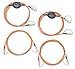 Fluke Networks MRC-625EFC-SCSCKIT Encircled Flux Compliant Test Reference Cord Kit for Testing 62.5 ?m SC Terminated Fibers
