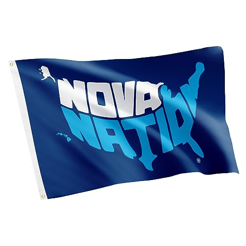 Desert Cactus Villanova University VU Flag - 3 x 5 Feet Wildcats Banner, Indoor/Outdoor Durable Fabric, 100% Polyester Design (Style A)