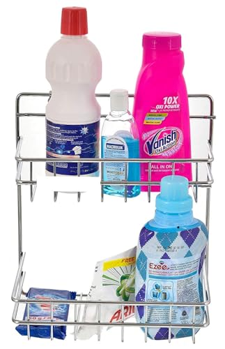 See full amazon price history chart for NH10 DESIGNS Wall Mounted Detergent Holder Detergent Steel Rack Bathroom Organiser Wall Mounted Rack, Detergent Shelf for Wall Stainless Steel Detergent Holder for Bathroom (Set of 1) (NHSP) NH10 DESIGNS Wall Mounted Detergent Holder Detergent Steel Rack Bathroom Organiser Wall Mounted Rack, Detergent Shelf for Wall Stainless Steel Detergent Holder for Bathroom (Set of 1) (NHSP) (B0CNKBL6X7) Amazon Price History, Amazon Price Tracker