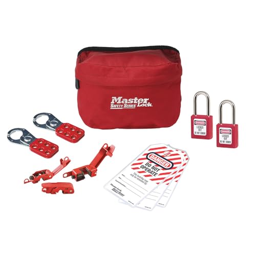 Image of MASTER LOCK Compact Safety Lockout Pouch, Electrical