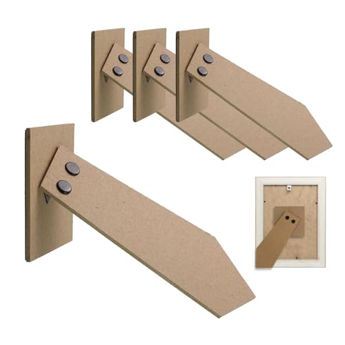 Crapyt 4 PCS Picture Frame Easel Backing Boards
