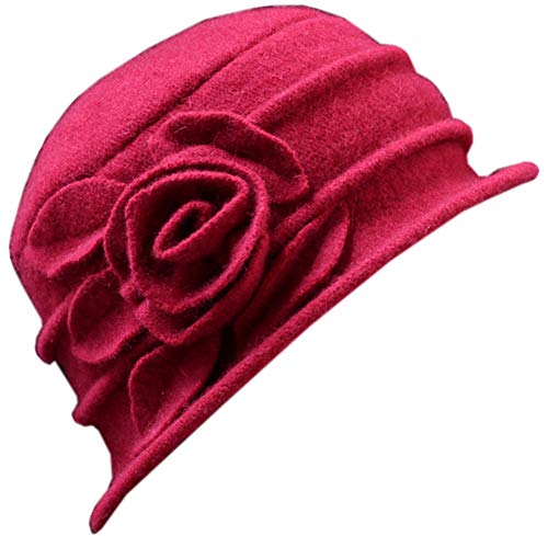 Avilego, berretto invernale da donna in lana, con