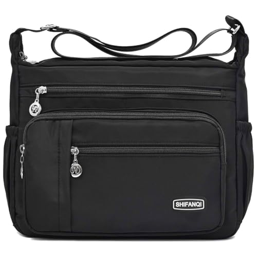 Crossbody Bag for Women,Multi Pockets Cross Body Purses for Women, Ladies Shoulder Bag, Travel Purses and Handbags