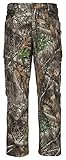 ScentLok Forefront Midweight Water Repellent Camo Hunting Pants for Men (Realtree Edge, Large)