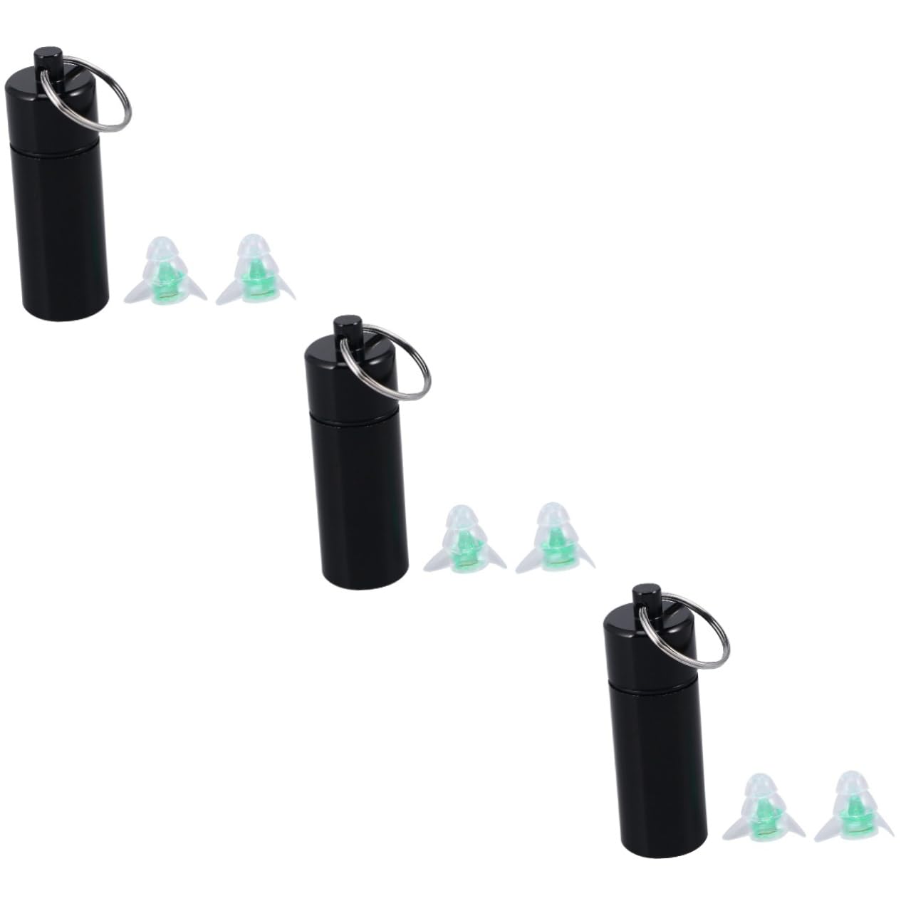 3 Piezas tapones para los oídos que reducen el sonido tapones para los oídos de viaje auriculares con cancelación de ruido tapones para los oídos con reducción de ruido dormir Cola
