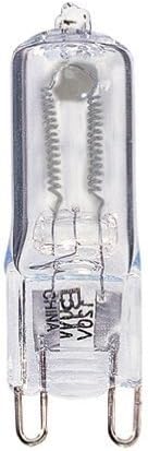 Bulbrite 654050 Q50G9-120 50-Watt Dimmable Halogen Line voltage JC Type T4#44; G9 Base#44; Clear - Pack Of 10