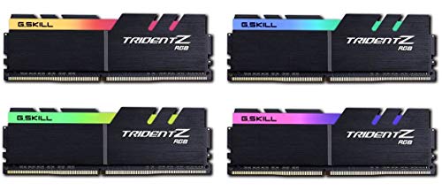G.SKILL F4-3600C17Q-32GTZR 32 GB (8 GB x 4) Trident Z RGB Series