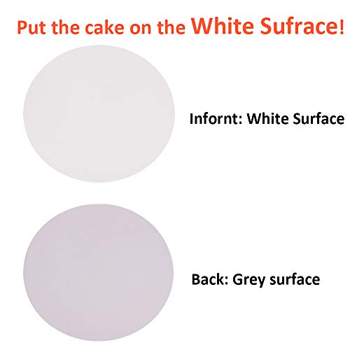 24Pcs Cake Boards (White) 6’’,8”, 10”,12” (Each Size 6)- Cardboard Round Cake Circle Base For Cake, Pizza by ZMYBCPACK - Thumbnail 4