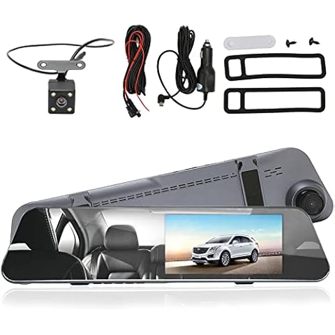ciciglow 1080P FHD Mirror Dash CAM Cover