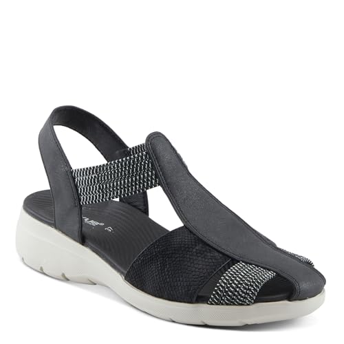 Flexus Women's DAMARI Ankle Strap Fisherman Sandals – Breathable Design, Arch Support, and Shock-Absorbent Outsole2