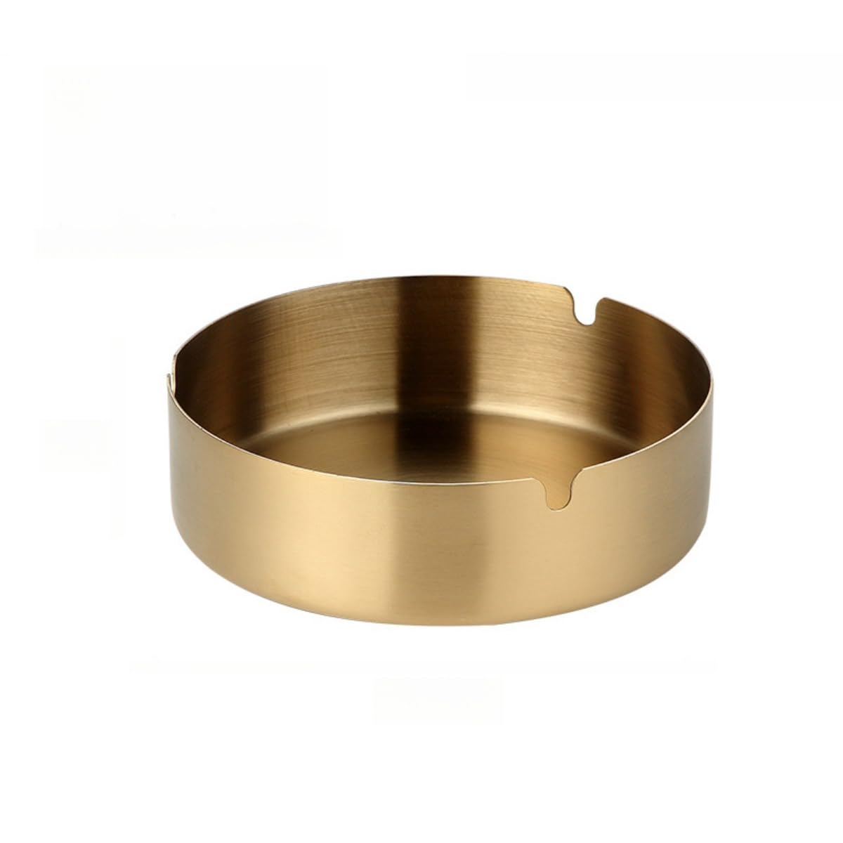 Amazon.co.jp: Tufduzo 灰皿、ステンレス製灰皿、卓上丸型ステンレス製