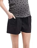Motherhood Secret Fit Belly Cargo Pockets Maternity Shorts
