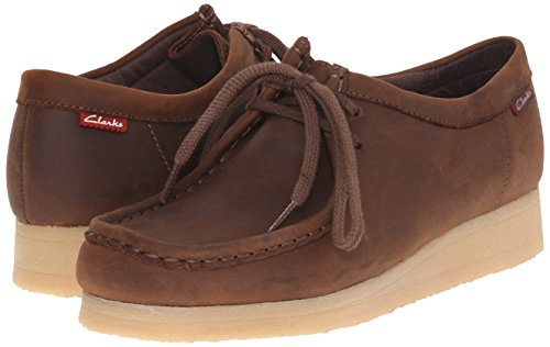 Clarks Padmora Oxford Feminino, Marrom liso, 8.5