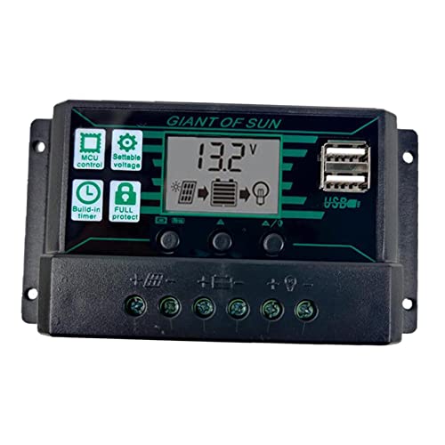 Image of CALANDIS 20-60A MPPT PWM Solar Panel Battery Regulator Charge Controller LCD Display 30A | Chargers & Inverters | Alternative & Solar Energy | Electrical & Solar